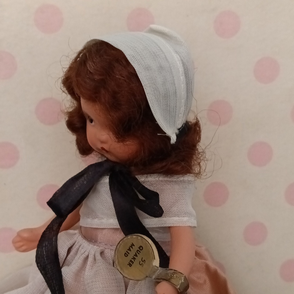 Nancy Ann Storybook Doll #55 -Quaker Maid American Girl Series w/Tag, Box & More